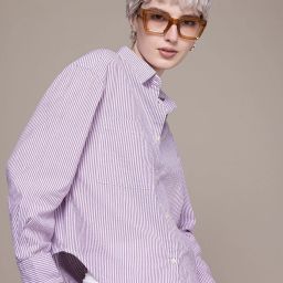 Women Regular Fit Striped Casual Shirt-image-77