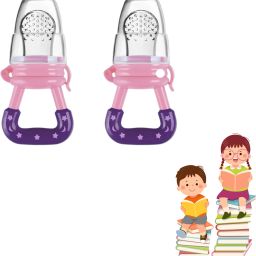 SST Sales Baby Food And Fruit Nibbler & Pacifier Teether BPA Free Nibbler TH458 Feeder-image-60