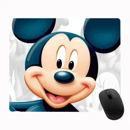 Impresion Mickey Mouse Cartoon Printed Premium Designer Mouse Pad for Computer/Laptop (22.5cm x 19cm) - C18 Mousepad-picture-18