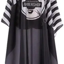 Strap Hair Cutting Sheet Apron Barber Saloon or Home Use ( Coif Feur,Barber Moo) Makeup Apron-27