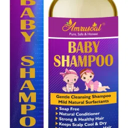 Baby Shampoo (200ml) | PH Balanced Gentle cleansing Kits shampoo | Tear Free & Soap Free | Mild Natural surfactants | For healthy Sclap & Stronger Hair | Paraben & Sulphate Free Kids Shampoo & Conditioner-image-13