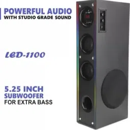 liluns DF32 Tower Multimedia Speaker System Remote Control 100 W Bluetooth Tower Speaker-picture-11