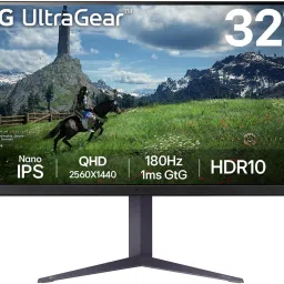 LG ULTRAGEAR NANO IPS 81.28 cm (32 inch) Quad HD LED Backlit IPS Panel Gaming Monitor (32GS85Q-(2560x1440),G-SYNC Compat,HDR10,1.07B CLR,Height/Pivot,HDMIx2,DPx1,USBx2)-image-34