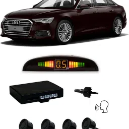YB7 Black Car Reverse Parking Sensor with LED Display 4 Sensor Y7 Parking Sensor-image-70