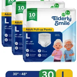 Super Absorbent Premium Pull Up Pants | Waist Size (30"-48") | Pack of 3 Adult Diapers - L-image-20