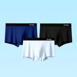 Pack of 3 Solid Men Trunk-image-90