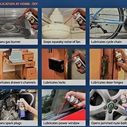 pidilite CODE WINE WD40 Multiple Maintenance (63.8G) Rust Removal Aerosol Spray Rust Removal Solution image 2