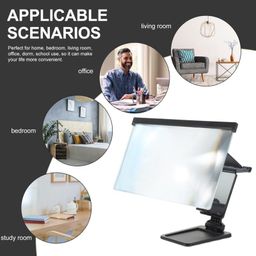 Lapras 𝟏𝟓 𝐘𝐞𝐚𝐫𝐬 𝐖𝐚𝐫𝐫𝐚𝐧𝐭𝐲 Portable 12-Inch Screen Amplifier with 3D Technology, Blue Light Filter, and Adjustable Viewing Stand – Compatible with All Smartphones for Clearer Viewing. image 4