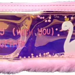 Water Fur Water Fur Art Artificial Leather Pencil Box-picture-28
