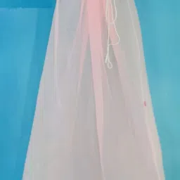 Cotton Infants Washable Cradle /Thottil / Jhula mosquito net for baby pink (0-3)years Mosquito Net-12