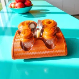 Salt & Pepper Set Plastic-16