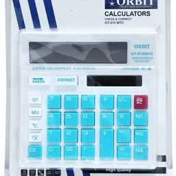 Orbit OT-512 WTC Colorful 12 Digit BasicCalculator-10