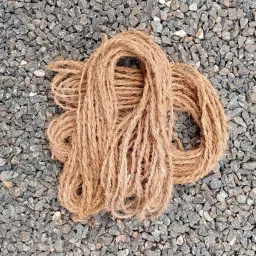 Coconut Coir/Coco Fibre Rope for Crafts/Garden/Well/Plant Hanger - Pack Of - 2 Brown-15