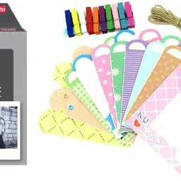 FUJIFILM Instax Mini Monochrome 10x1 With Rabbit Design Hanging Papr Photo Frame Film Roll-picture-25