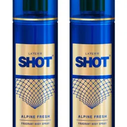 Shot Alpine Fresh Long Lasting Fragrance Body Spray (135 ml each) Body Spray-For Men-picture-26