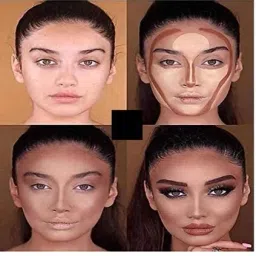 thtc Correct Cream Palet for Under Eye Dark Circles Concealer image 4