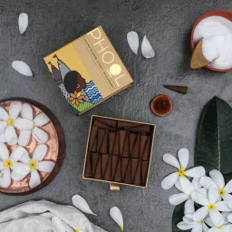 Nagchampa Natural Incense Cones | Meditation Dhoop cone with detox aroma Nag Champa Dhoop-18