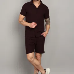 Shirt Regular Shorts Co-ords Set-image-5