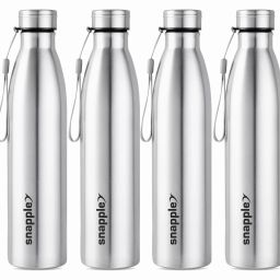 TAG Single Wall Stainless Steel Fridge/Gym/Home/Office Water Bottle 1000 ml Bottle-28