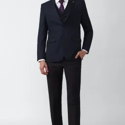 Men Single Breasted - 2 button Checkered Suit-picture-11