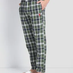 u.s. polo assn. Comfort Fit Check LP001 Lounge Pants - Pack Of 1 Men Pyjama-picture-32
