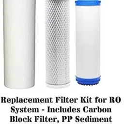 morning star technology Replacement CTO GAC PP Cartridges Filter Set 10 Inch for Under Sink RO Wound Filter Cartridge image 2