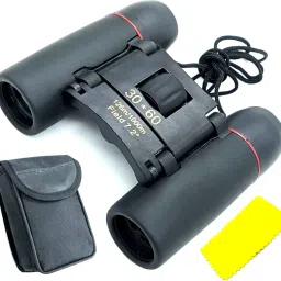 DHC Professional 30X60 Prism Binocular Monocular Telescope Waterproof Outdoor Portable HD Powerful Lens 30X Zoom Binoculars with Carrying Bag/Cleaning Cloth 20 Binoculars-image-63