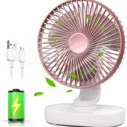 VASANT 360° Rotate Personal Cooling Fan for Home Office Portable Travel USB Rechargeabl Handheld Lightweight Rechargeable Mini Battery Operated Personal USB Fan-17