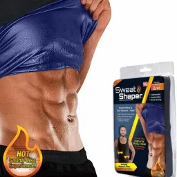 Sweat Sauna Vest Heat Trapping Polymer Vest Suit Workout Body Shaper� Men, Women, Unisex Shapewear-image-54