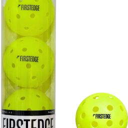 Pro-40 Pickleball Outdoor Balls (Set of 3) | 40-Hole, Durable Rotational Molded Pickleball Ball-18