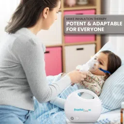 BPL Medical Technologies Breathe Ezee N8 Nebulizer Low Noise Compressor Nebuliser Machine Kit Nebulizer image 4
