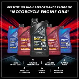 silboil SUPREME 4T -QWICK 20W-50 ( API: SM) ( JASO: MA-2) High Performance Synthetic Blend Engine Oil image 5