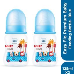 meemee Premium Baby Feeding Bottle - Pack of 2 - 125 ml-picture-49