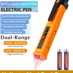 M-10 12~1000V AC Non Contact Voltage Tester Alert Pen Detector Breakpoint Finder Digital Voltage Tester-14