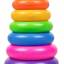 oFrog Ring Smiley Stacking Big Toy Assrted Colors -7 (Multicolor)-28