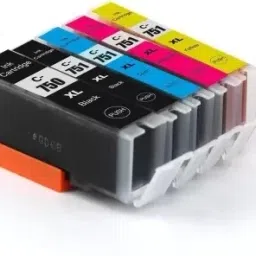 GPN PRINT 750 XL & 751 XL Ink Black + Tri Color Combo Pack Ink Cartridge-22