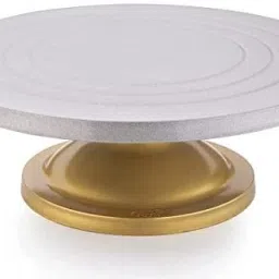 Smooth Rotating Metal Cake Turntable Kitchen Tool Set-image-4