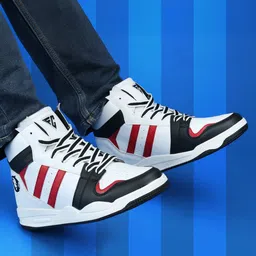 field care LEO Casual Comfort Fashion Stylish Hi-Top Classic Multipurpose Sneakers For Men-picture-41