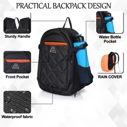 PICPAQ PICPRO CAMERA Backpack FOR DSLR/SLR with Tripod Holder Camera Bag image 2