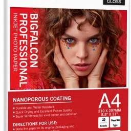 Professional 210 GSM A4 (8.5X11 Inch) 20 Sheet High Glossy Cast Coated Photo Paper for all Inkjet Printer A4 (210x297mm) 210 gsm Photo Paper-image-76