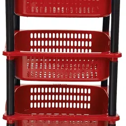 Popular 3 Layer Plastic Portable Modern Plastic Fruit & Vegetable Basket Plastic Fruit & Vegetable Basket-27