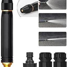 Hose Pipe High Pressure Water Gun Nozzle Adjustable Bidet Nozzle-image-22
