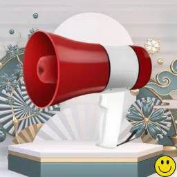 Handheld Megaphone with Siren, Microphone & Rechargeable for Outdoor EventsB54 Megaphone Portable Megaphone Siren Loudspeaker Function &Long Battery BackupI54 Outdoor PA System-89