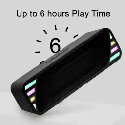 JAXTER Multimedia Sound Bass Bluetooth speaker with heavy bass and RGB light 10 W Bluetooth Party Speaker-image-51