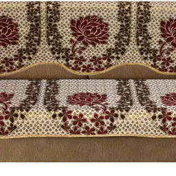 Cotton Abstract 3 Seater Sofa Cover-image-58