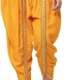 Solid Cotton Women Harem Pants-image-49