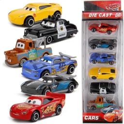Pack of 6 Mini Metal Die Cast Derby Racers Car For Kids Competition & Story Play-16