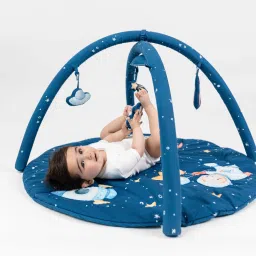 Spacewalk Baby Activity Gym with set of 5 rattles-0
