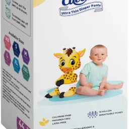 Ultrathin Baby Diaper Pants | Ultra Soft Super Absorbent and Luxurious Comfort - L-image-92