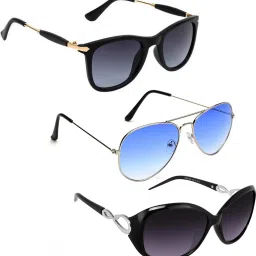 UV Protection Wayfarer Sunglasses (Free Size)-picture-34